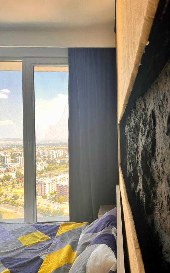 Alfred Sky Smart Apartment 29Th Spa Included Skopje Eksteriør billede