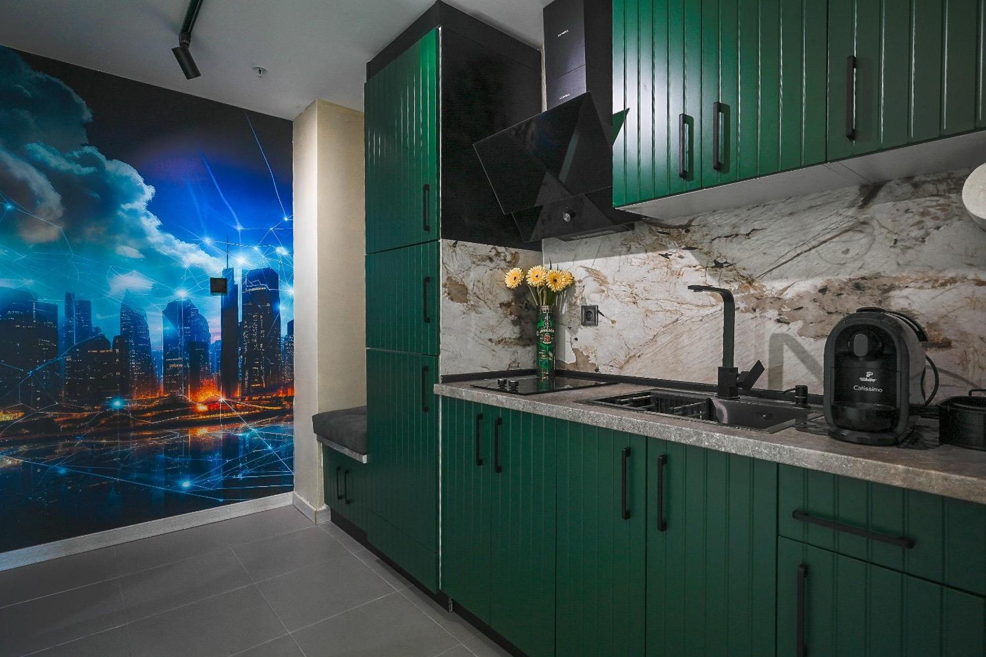 Alfred Sky Smart Apartment 29Th Spa Included Skopje Eksteriør billede